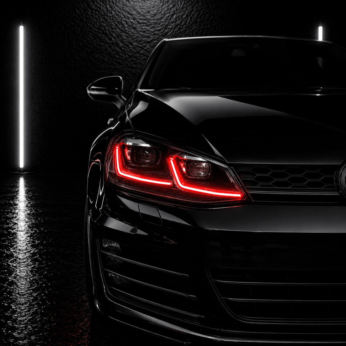 NightLine RGB DRL Boards — VW Golf Mk7.5 GTD / R LINE / TDI - NightLine