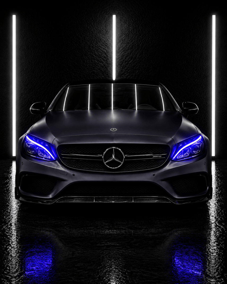 NightLine RGB DRL Boards — Mercedes C-Class (2019) - NightLine