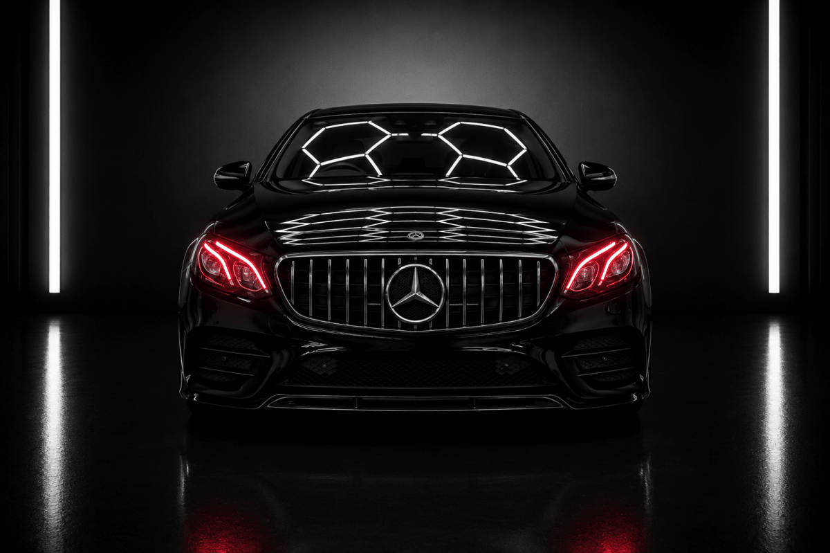 NightLine RGB DRL Boards — Mercedes E-Class W212/W213 E300/E400 (2017–2020) - NightLine