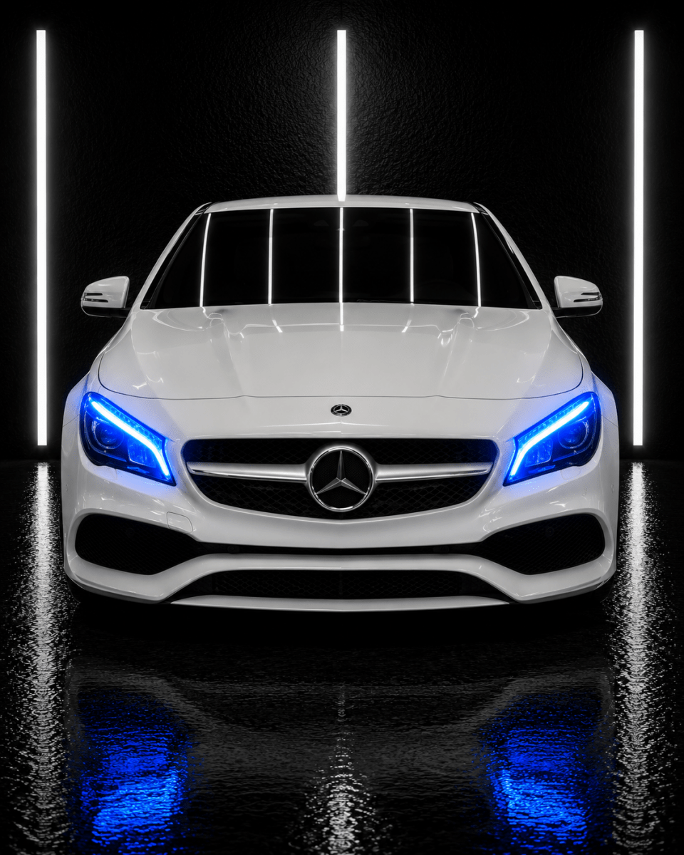 NightLine RGB DRL Boards — Mercedes CLA-Class (2016–2019) - NightLine
