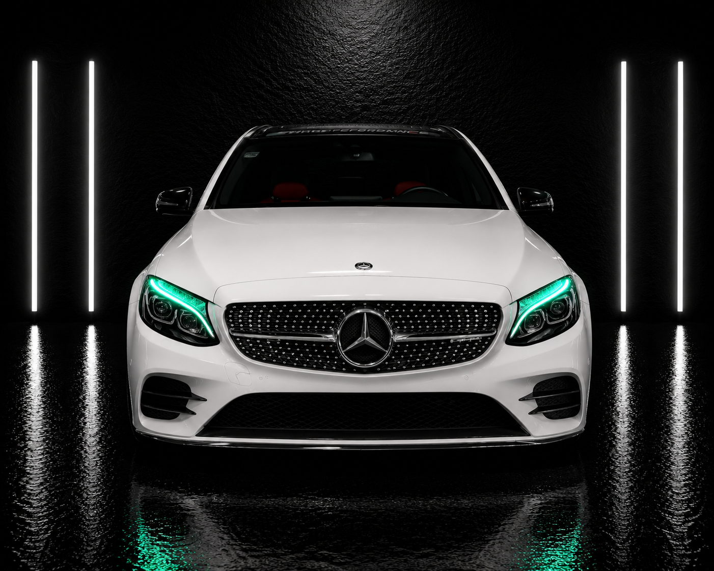 NightLine RGB DRL Boards — Mercedes GLC Class (2016–2019)