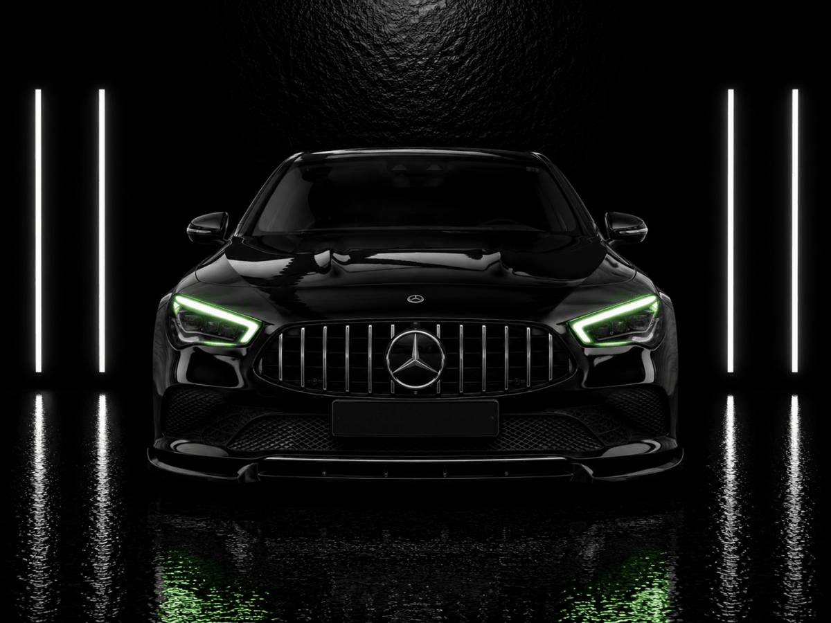 NightLine RGB DRL Boards — Mercedes CLA C118/X118 CLA45 (2019–2022) - NightLine