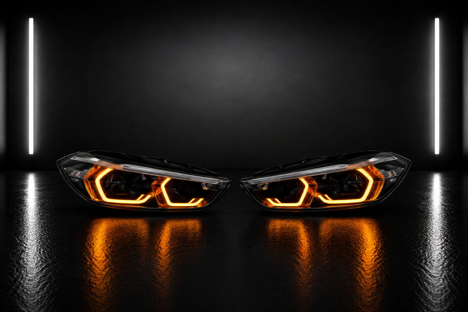 NightLine RGB DRL Modules — BMW 1 Series F40 / 2 Series F44 (2020–2022)