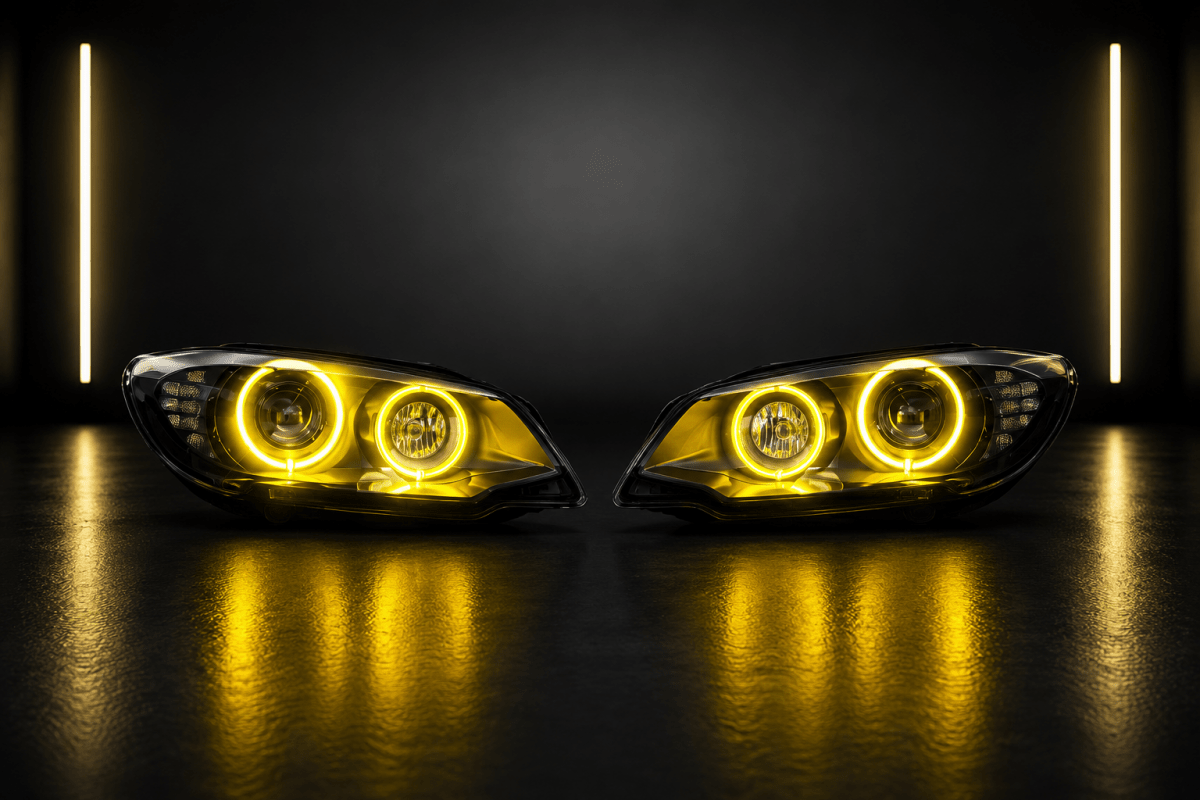 NightLine CSL Style DRL Boards — BMW 3 Series E92/E93 LCI Xenon (2010–2013) - NightLine