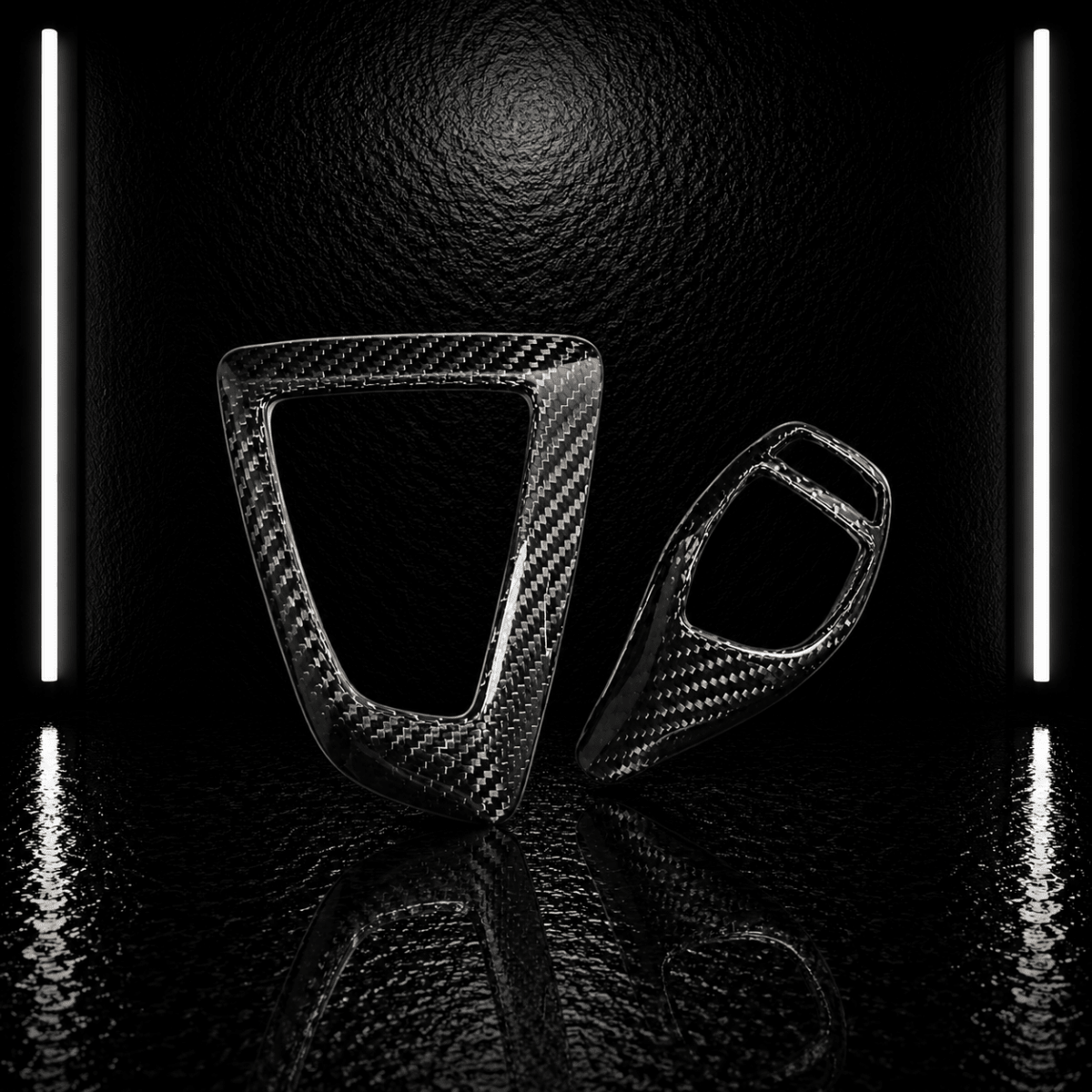 NightLine Carbon Fibre Gear Interior Set — Series Ⅱ | BMW 1/2/3/4 Series F Chassis - NightLine