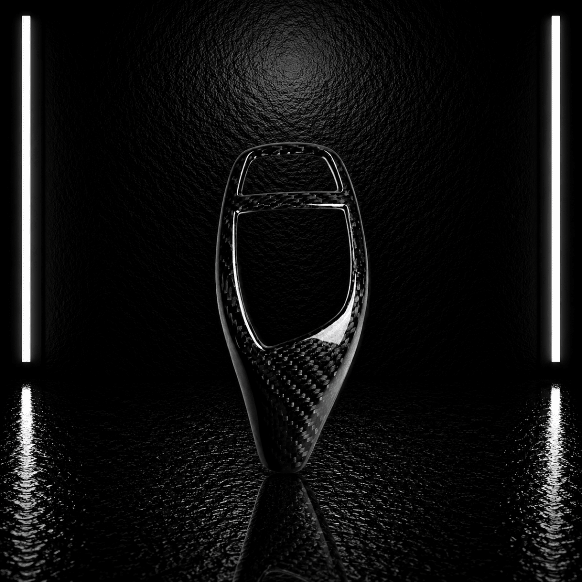 Carbon Fibre Gear Shift Knob Cover V2 — BMW F Series - NightLine