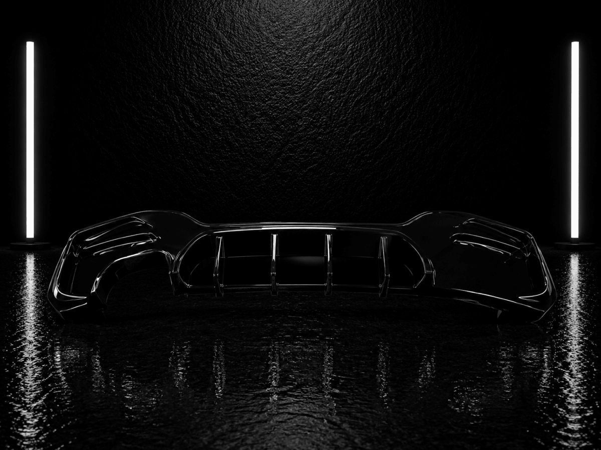 Single Outlet Rear Diffuser Lip — BMW 1 Series F20/F21 M135i/M140i M-Sport LCI (2015–2019) - NightLine