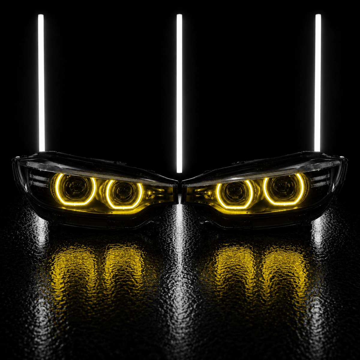 CSL Style Yellow DRL Modules — BMW 4 Series LCI F32/F33/F36 & M3/M4 (2017–2020) - NightLine