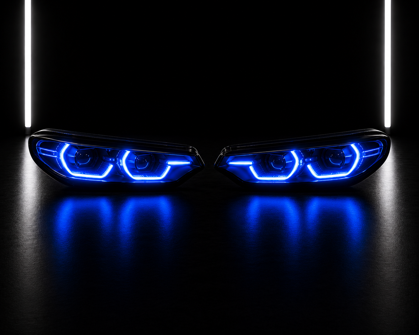 NightLine RGB DRL Modules — BMW 3 Series F30/F31/F35 LCI (2016–2019)