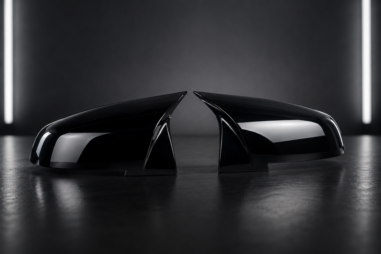 BMW M-Style Mirror Caps — Gloss Black (F20 F21 F22 F30 F31 F32)