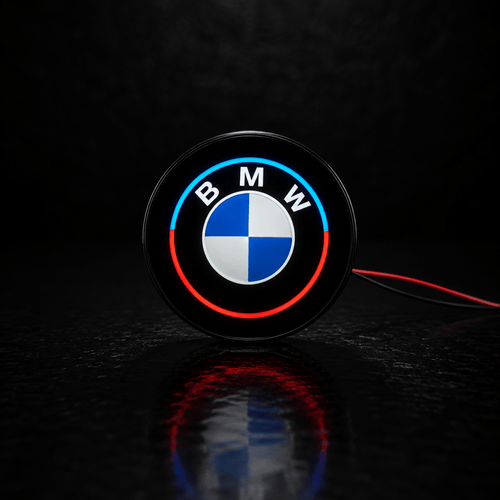 NightLine Iris — LED Badge for BMW