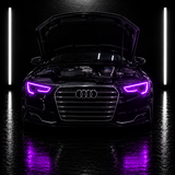 NightLine RGB DRL Boards — Audi A5/S5 F5 (2016–2020)