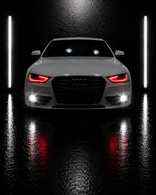 NightLine RGB DRL Boards — Audi A4/S4 B8 (2013–2015)