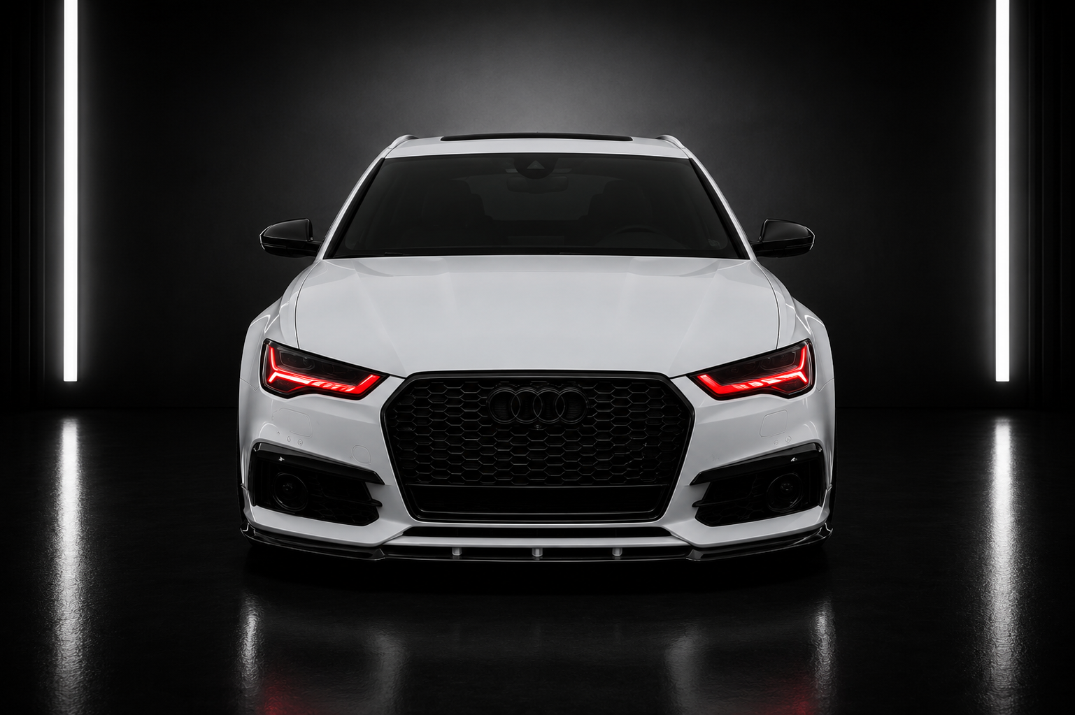 NightLine RGB DRL Boards — Audi A6 C7 Pre-facelift (2012–2015)