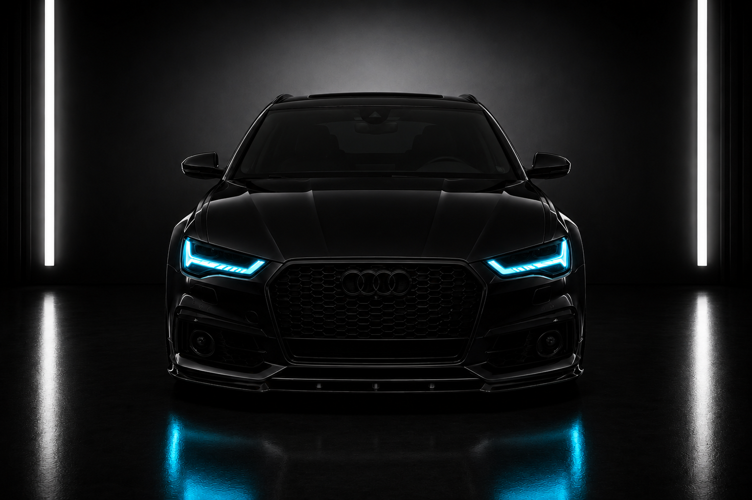 NightLine RGB DRL Boards — Audi A6/S6 C7 Facelift (2016–2019)