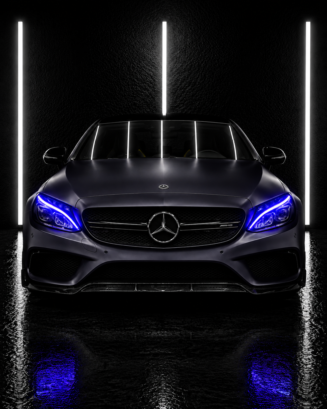 NightLine RGB DRL Boards — Mercedes C-Class (2019)