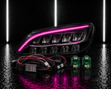 NightLine RGB DRL Boards — Mercedes C-Class W205/S205/A205 & AMG C63 (2014–2019)