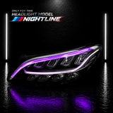 NightLine RGB DRL Boards — Mercedes C-Class (2019)