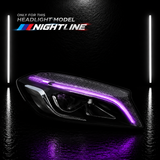 NightLine RGB DRL Boards — Mercedes CLA-Class (2016–2019)
