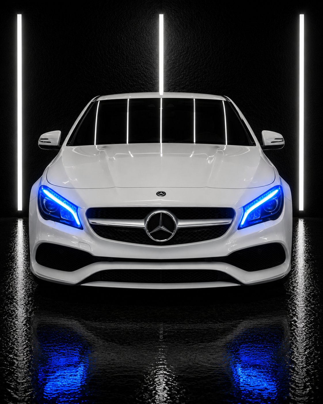 NightLine RGB DRL Boards — Mercedes CLA-Class (2016–2019)