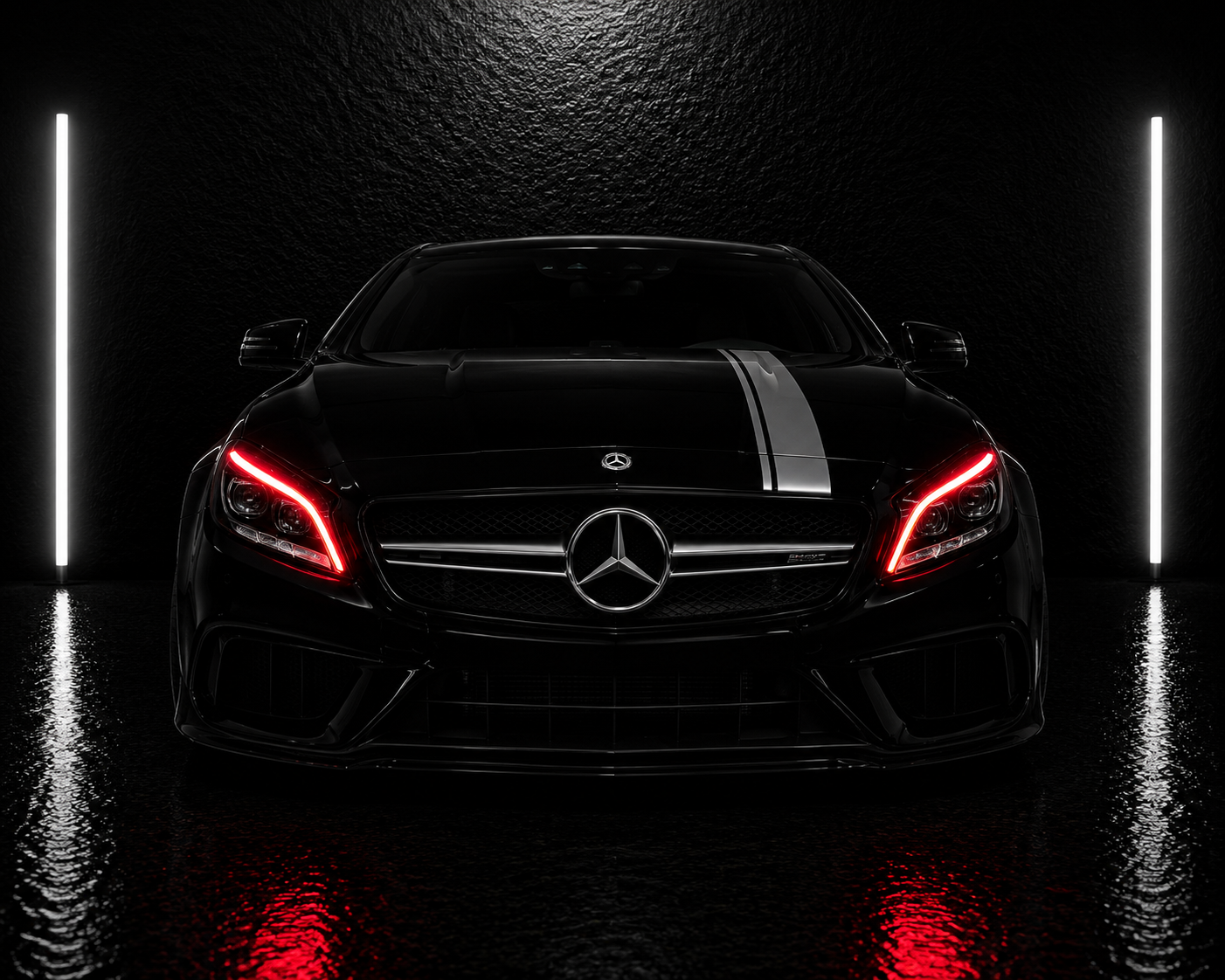 NightLine RGB DRL Boards — Mercedes CLS-Class (2014–2017)