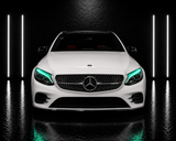 NightLine RGB DRL Boards — Mercedes GLC Class (2016–2019)