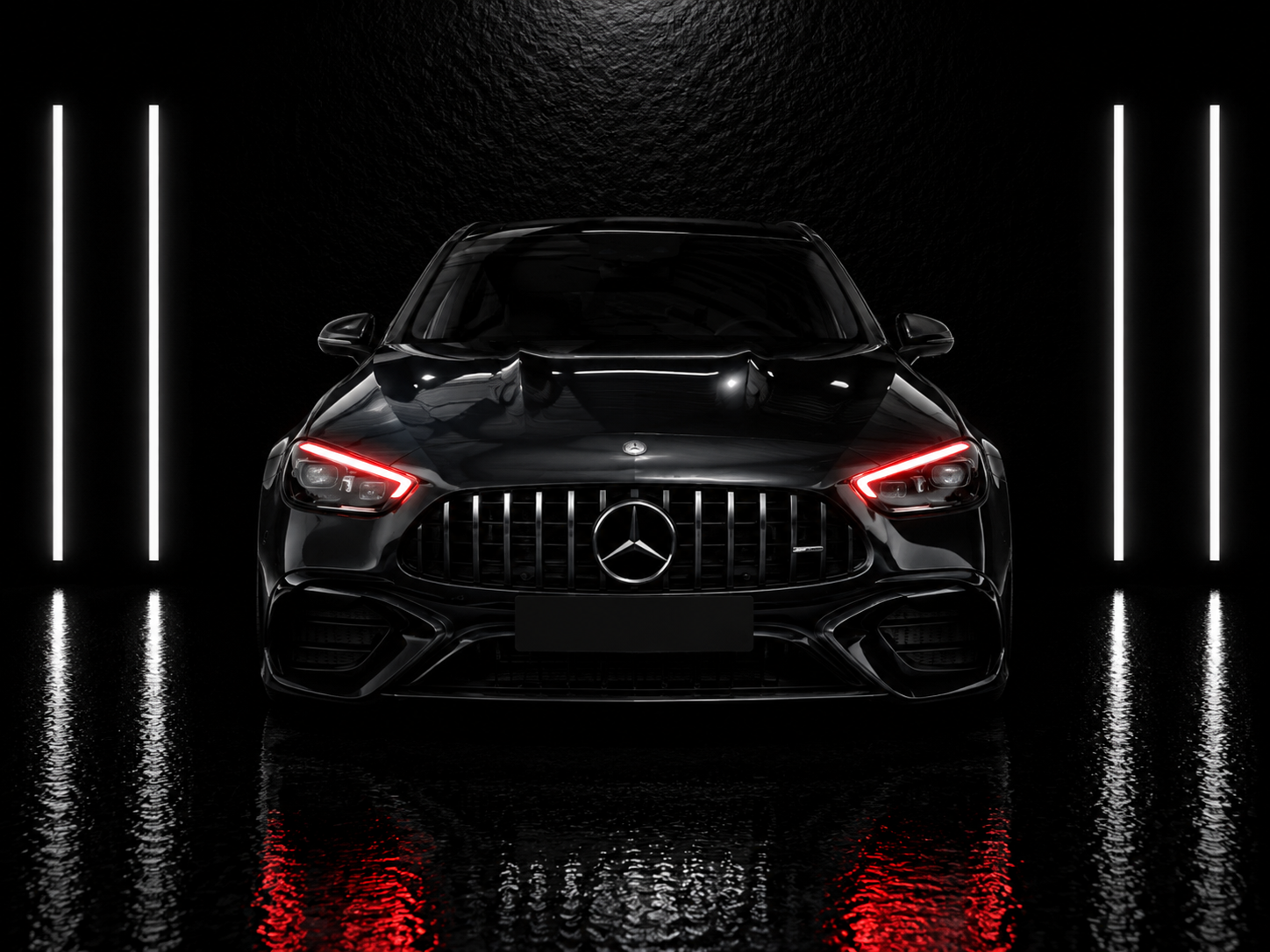 NightLine RGB DRL Boards — Mercedes C-Class W206 AMG C63/C43