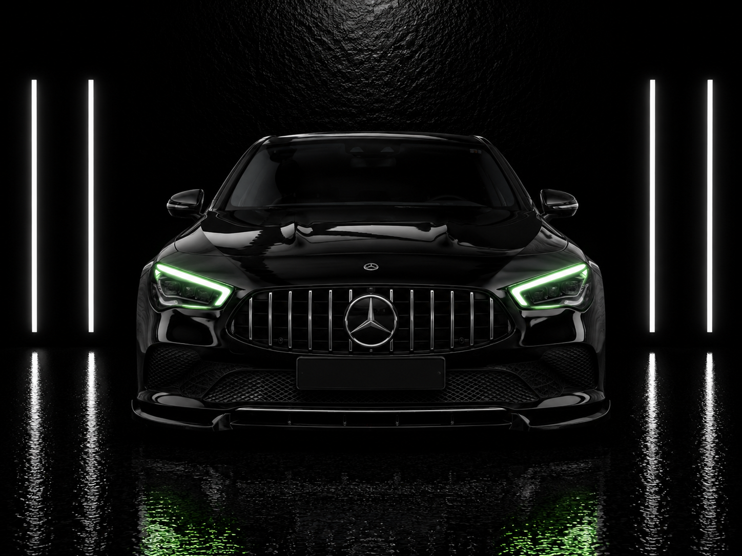 NightLine RGB DRL Boards — Mercedes CLA C118/X118 CLA45 (2019–2022)