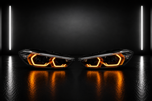 NightLine RGB DRL Modules — BMW 1 Series F40 / 2 Series F44 (2020–2022)