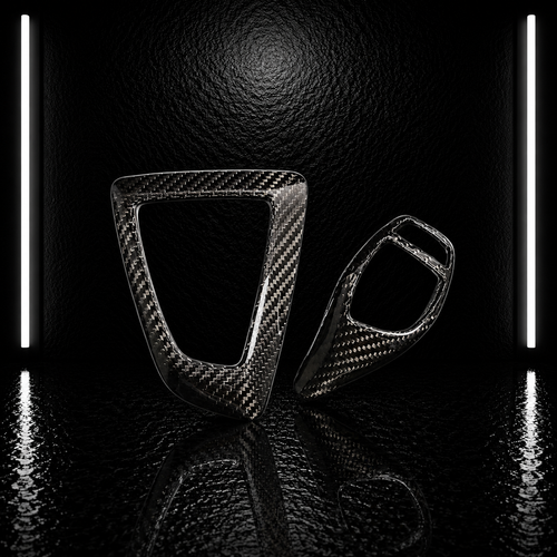 NightLine Carbon Fibre Gear Interior Set — Series Ⅱ | BMW 1/2/3/4 Series F Chassis