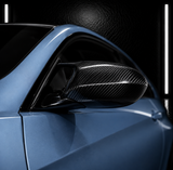 NightLine Carbon Fibre M-Style Mirror Covers — BMW 3 Series E90/E91/E92/E93 Pre-LCI & LCI (2005–2013)