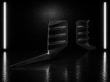 NightLine Real Dry Carbon Fibre Rear Bumper Trim  — BMW G87 M2 (2023+)