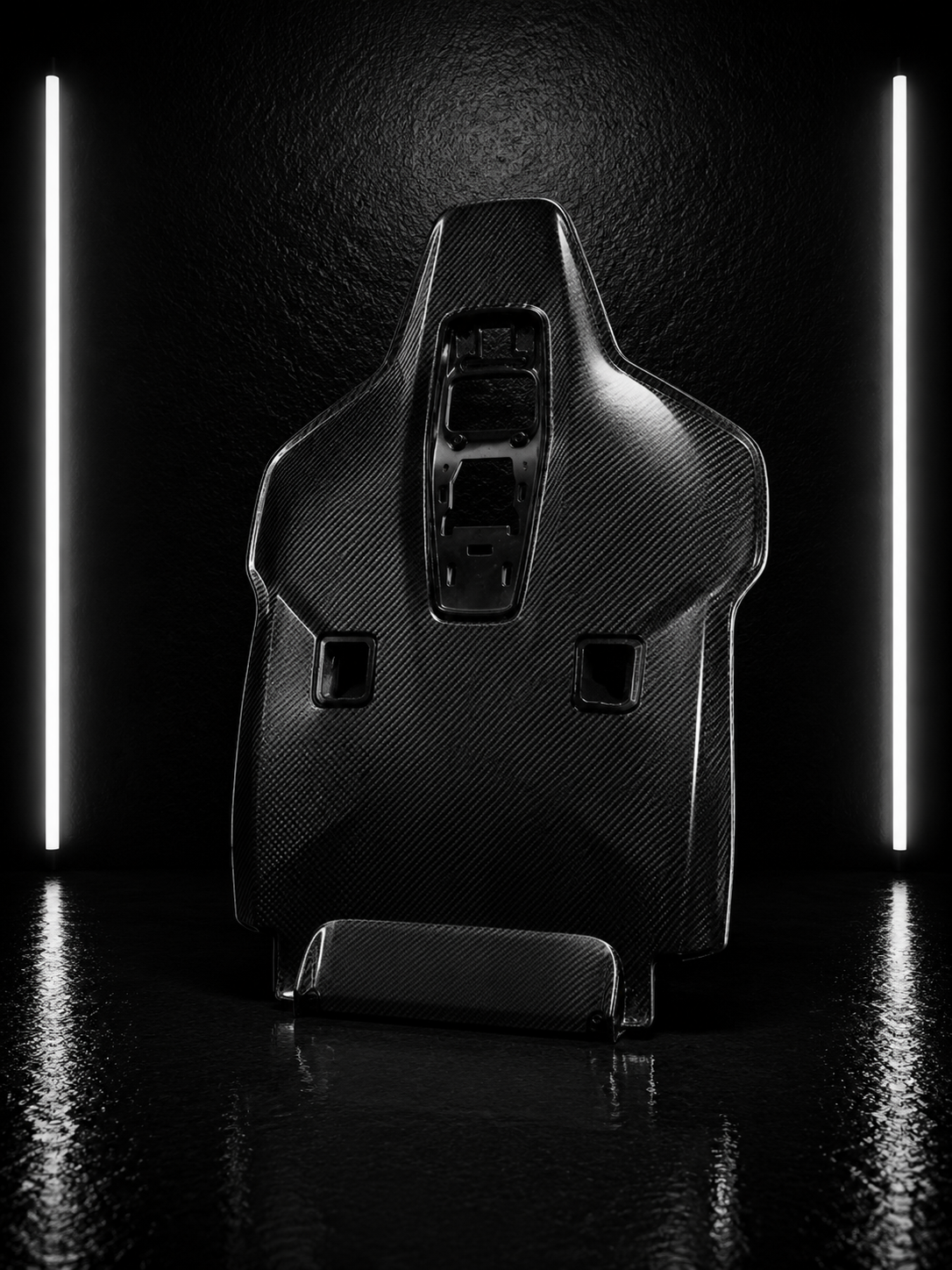 NightLine Real Dry Carbon Fibre Seat Back Cover — BMW M5 G90/G99 (2025+) OEM Style