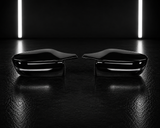 Gloss Black M-Style Mirror Caps – BMW 3 5 7 8 Series G20 G21 G30 G11 G12 G15 (2016–2021)