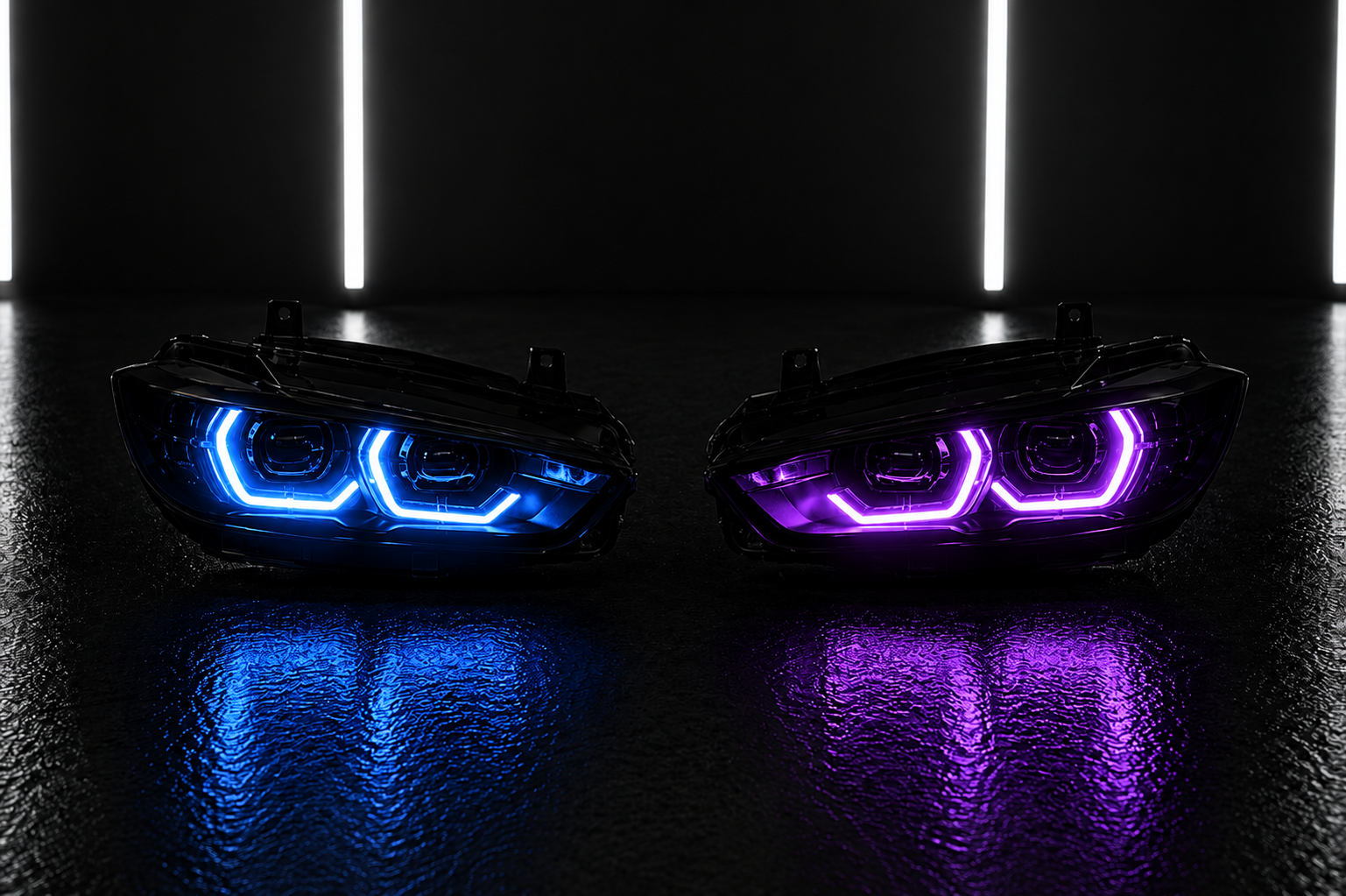 NightLine RGB DRL Module Set — BMW M3 G80 / M4 G82 G83 / 4 Series G22 G23 G26 (2021–2025)