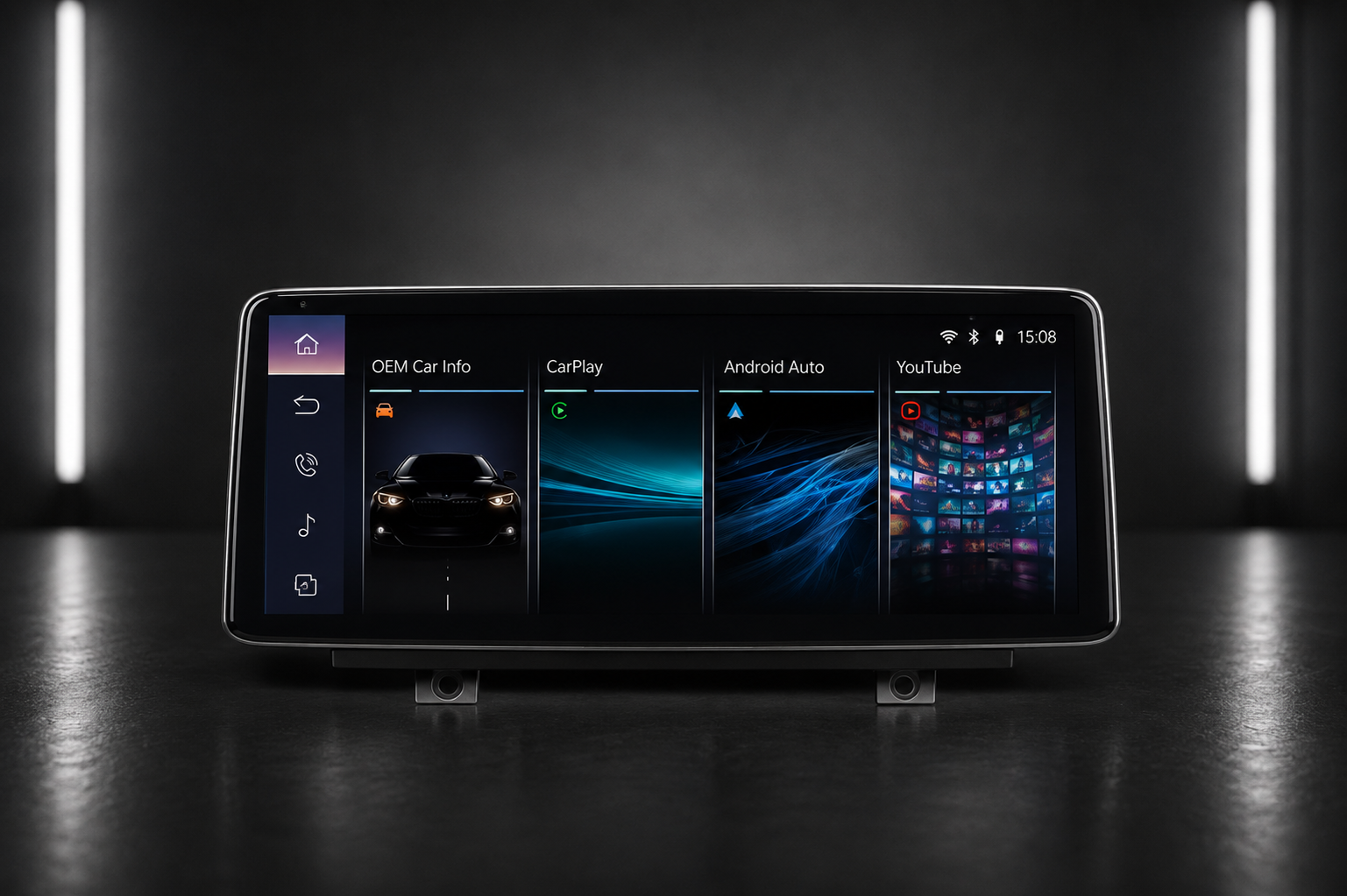 NightLine Wireless Apple CarPlay & Android Auto — BMW 1 Series & 2 Series Upgrade