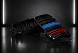 M Colour Stripe Kidney Grilles — BMW 1 Series F20/F21 (2015–2019)