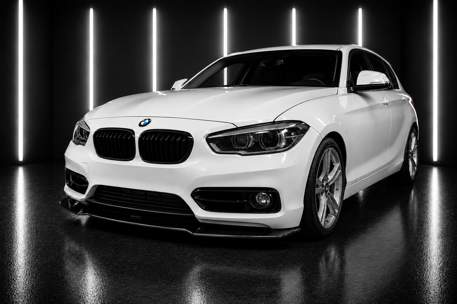 Front Lip Splitter — BMW 1 Series F20/F21 Standard Model LCI & Pre-LCI (2011–2019)