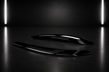 Gloss Black Headlight Eyebrows — BMW 1 Series F20/F21 Pre-LCI Xenon (2011–2015)