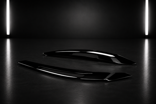 Gloss Black Headlight Eyebrows — BMW 1 Series F20/F21 Pre-LCI Xenon (2011–2015)