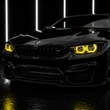 CSL Style Yellow DRL Modules — BMW 4 Series LCI F32/F33/F36 & M3/M4 (2017–2020)
