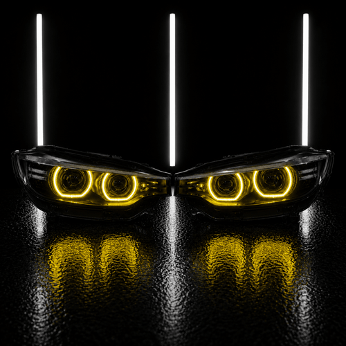 CSL Style Yellow DRL Modules — BMW 4 Series LCI F32/F33/F36 & M3/M4 (2017–2020)