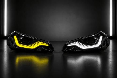 NightLine Yellow & White Color-Switch DRL Modules — BMW M2/M240I G82/G47 (2022–2024)