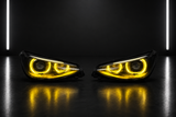 Yellow Angel Eyes DRL — BMW 1 Series F20 Pre-LCI