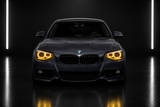 Yellow Angel Eyes DRL — BMW 1 Series F20 Pre-LCI