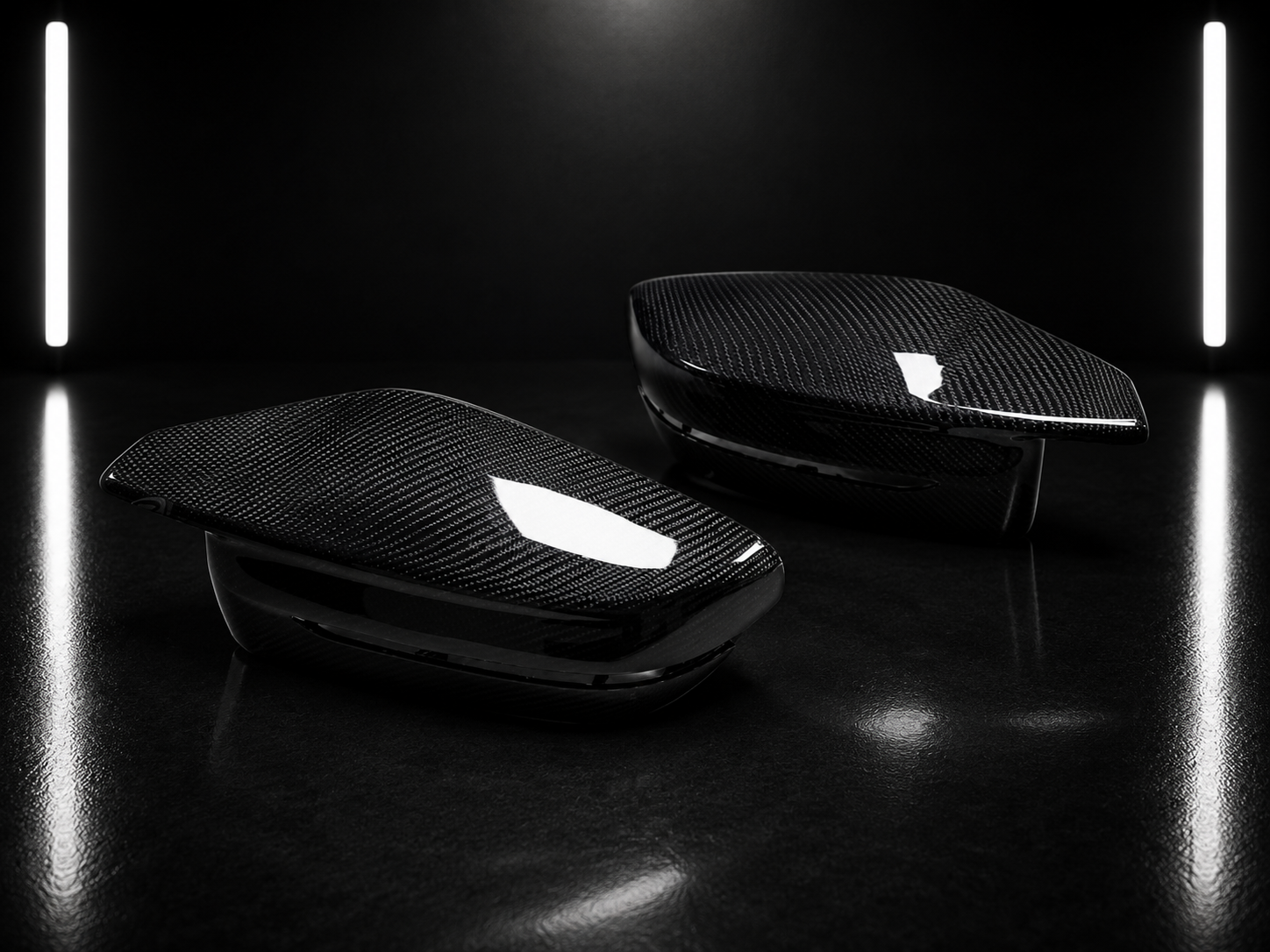 NightLine Carbon Fibre Mirror Covers — BMW M2/M3/M4 G87/G80/G82 (2021–2025)