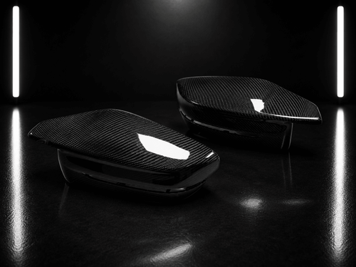 NightLine Carbon Fibre Mirror Covers — BMW M2/M3/M4 G87/G80/G82 (2021–2025)
