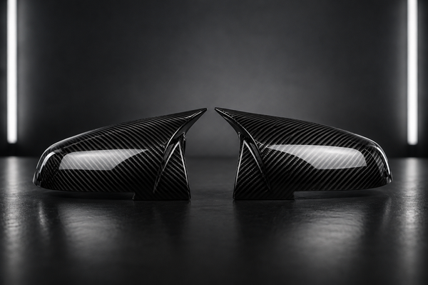 BMW M-Style Mirror Caps — Carbon Fibre (F20 F21 F22 F30 F31 F32)