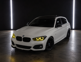 Yellow Angel Eyes DRL — BMW 1 Series F20/F21 LCI (2015–2019)