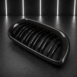 Carbon Fibre Double Slat Kidney Grilles — BMW 1 Series F20/F21 (2015–2019)